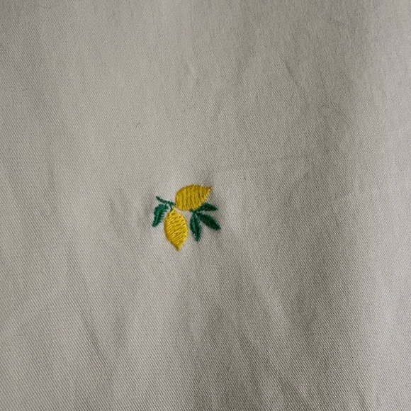 Talbots Relaxed Chino Pale Yellow Pants - Picture 4 of 7